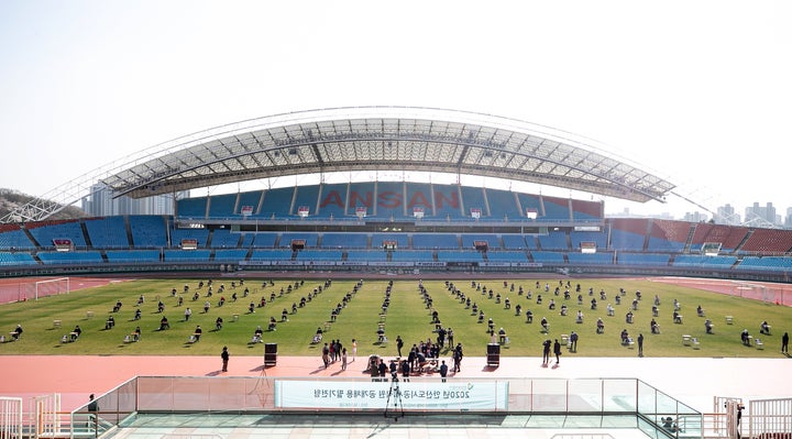안산도시공사 상반기 공개채용 야외 필기시험
