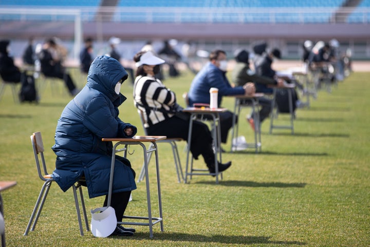 안산도시공사 상반기 공개채용 야외 필기시험