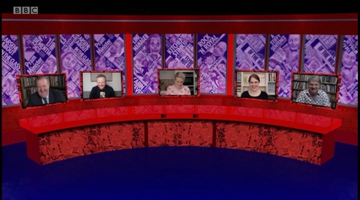 The last series of Have I Got News For You was recorded virtually 