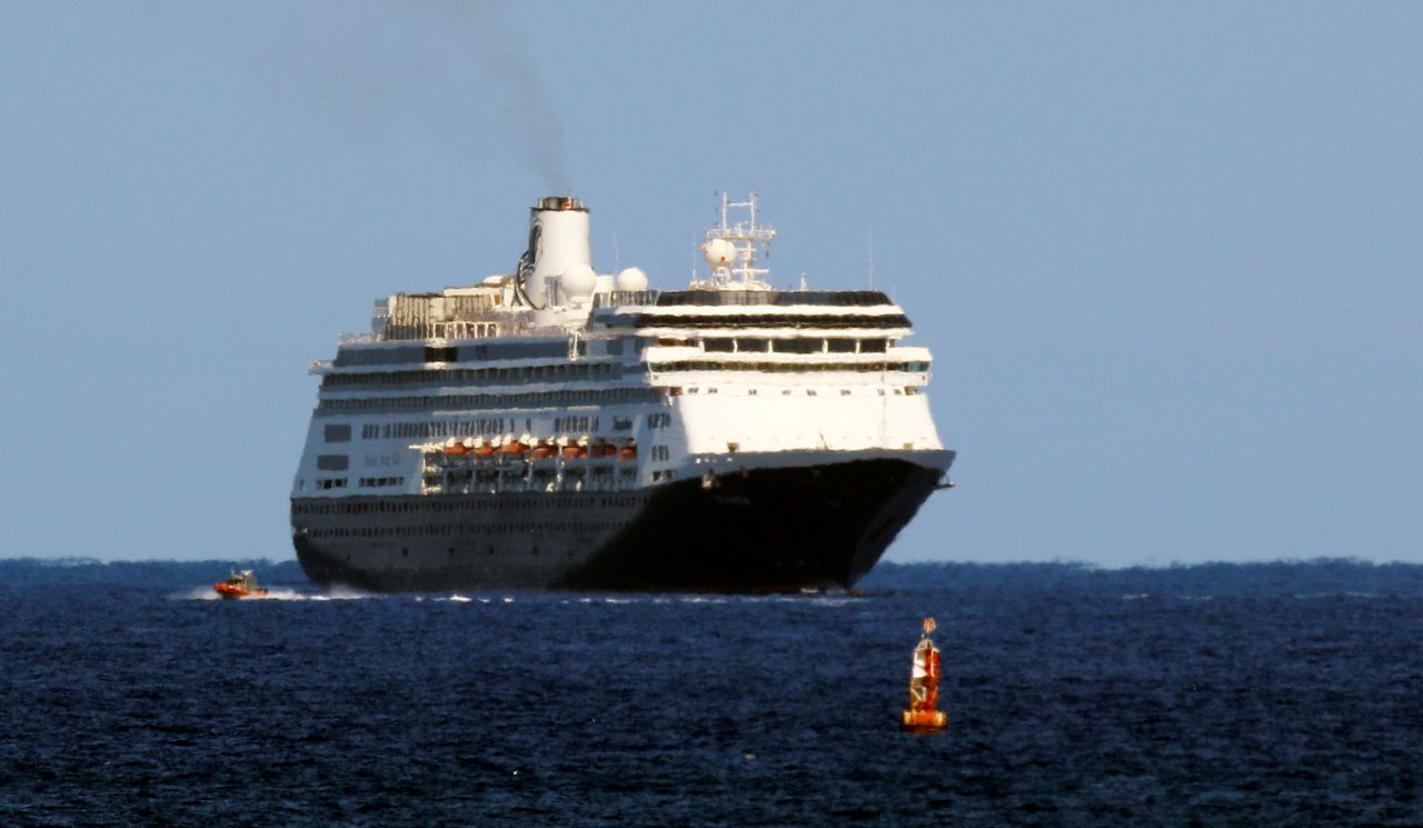 The MS Zaandam cruise ship