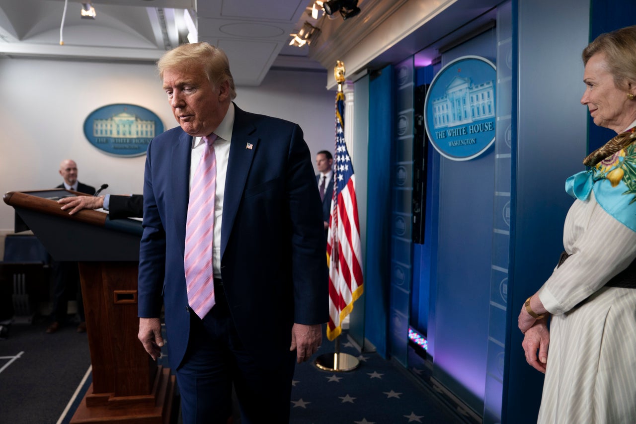 Despite the grave situation facing the US, Trump said he wanted sports fans "back in arenas" as soon as possible.