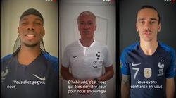 “Aujourd’hui, c’est vous qui disputez ce match”: les Bleus encouragent les