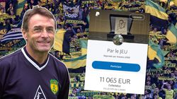 L’ex-coach de Nantes vend sa médaille pour les soignants, les supporters se cotisent pour la lui