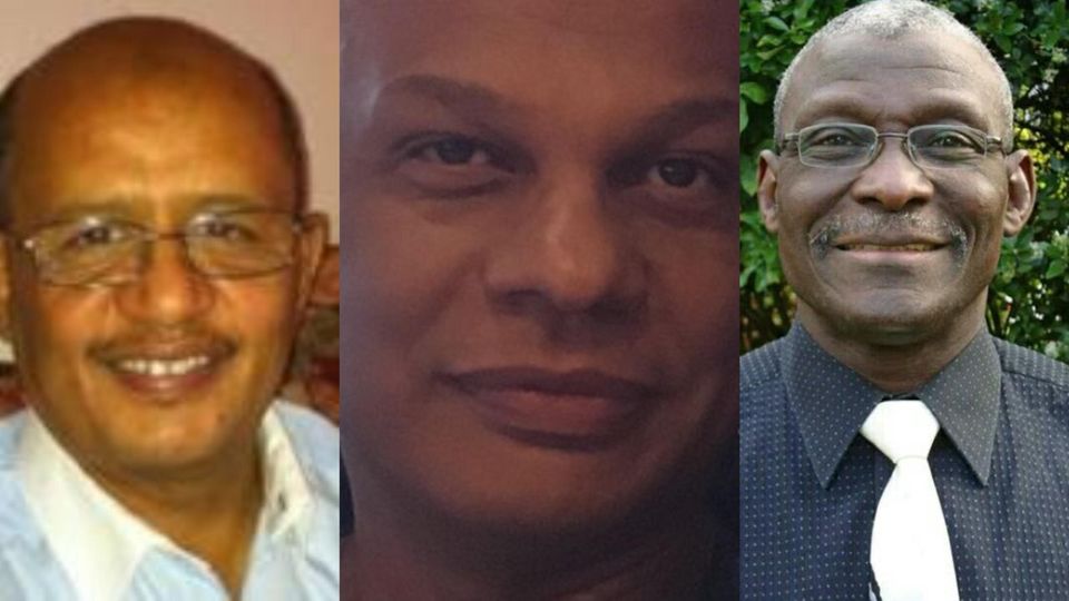 The first three NHS doctors to die in coronavirus outbreak : Dr Adil El Tayar, Dr Amged el-Hawrani and Dr. Alfa Saadu