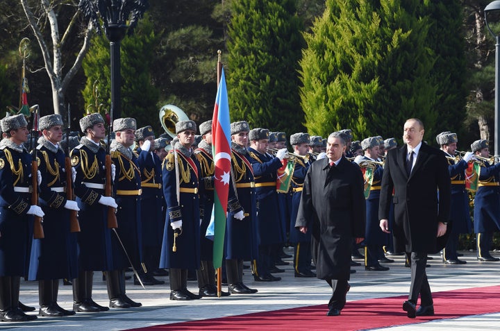 O πρόεδρος του Τουρκμενιστάν, Κουρμπανγκουλί Μπερντιμουχαμέντοφ.