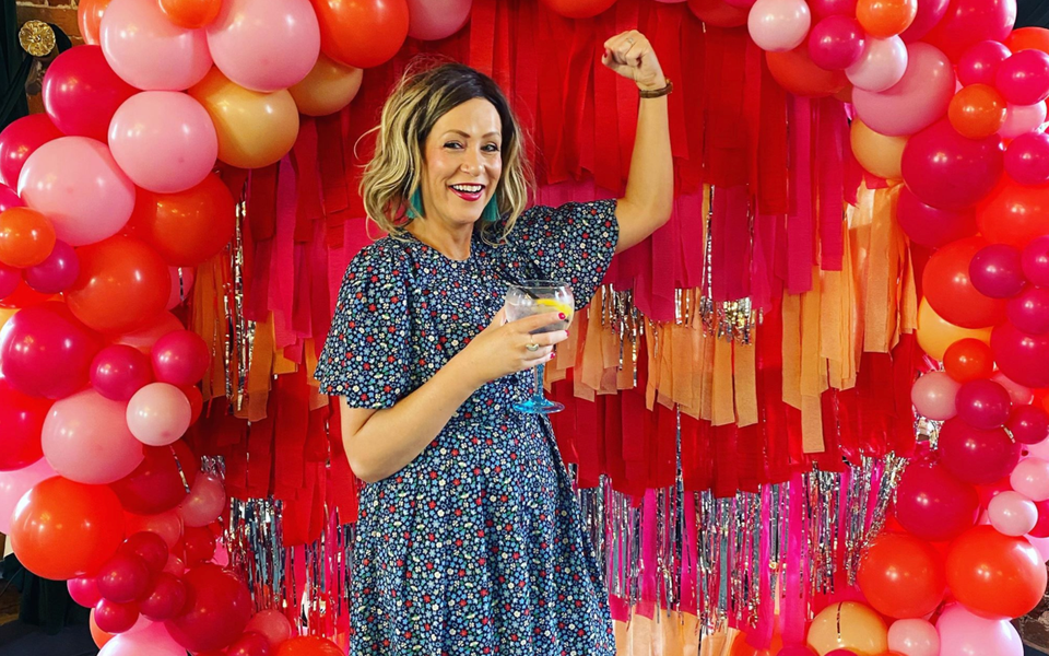 Roisin Pelan who was diagnosed with breast cancer when she was pregnant with her daughter Ivy