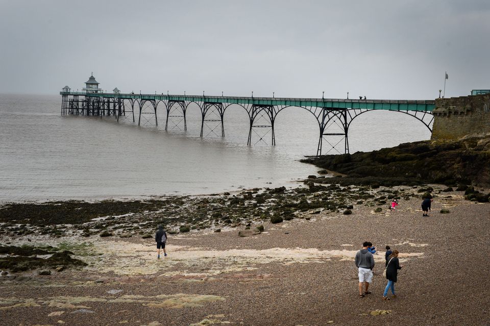 Clevedon Pier in Somerset