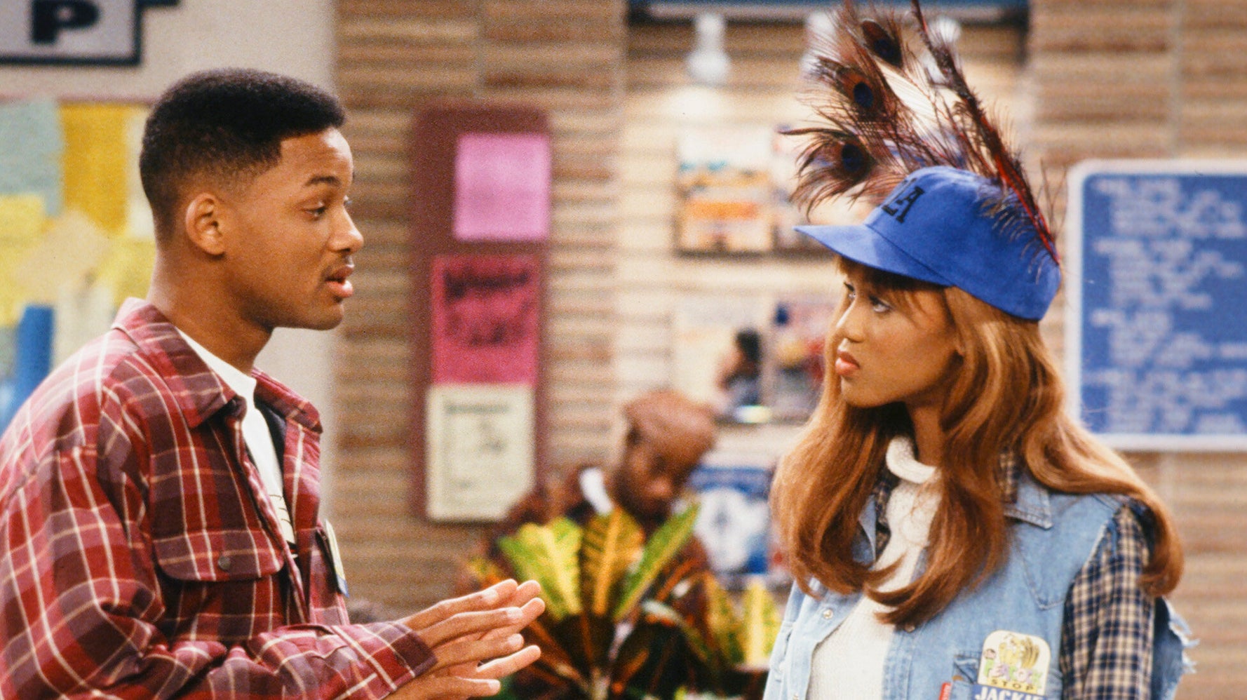 Will Smith And Tyra Banks Reenact Iconic Fresh Prince Of Bel Air Scene Huffpost