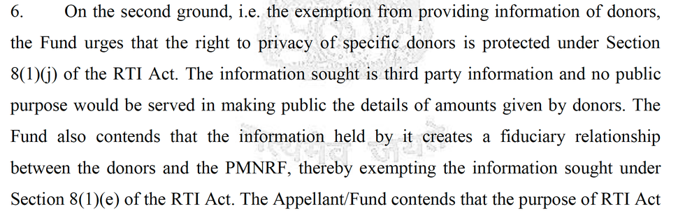 Excerpt from the May 2018 order of the Delhi High Court. 