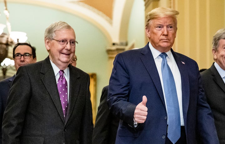 Thumbs up to filling the nation's appeals courts with anti-abortion, anti-LGBTQ, anti-voting rights and anti-Affordable Care Act judges.