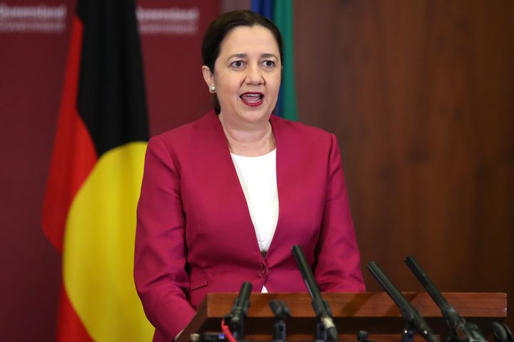 Queensland Premier Annastacia Palaszczuk 