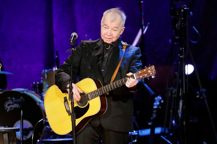 John on stage in September 2019