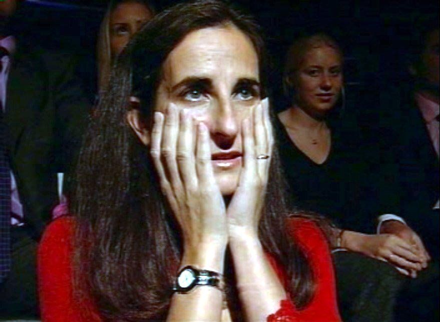 Diana watched her husband play the game from the audience