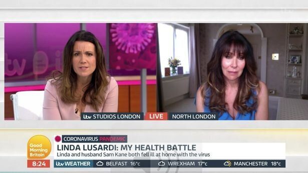 Linda appeared on Wednesday's Good Morning Britain