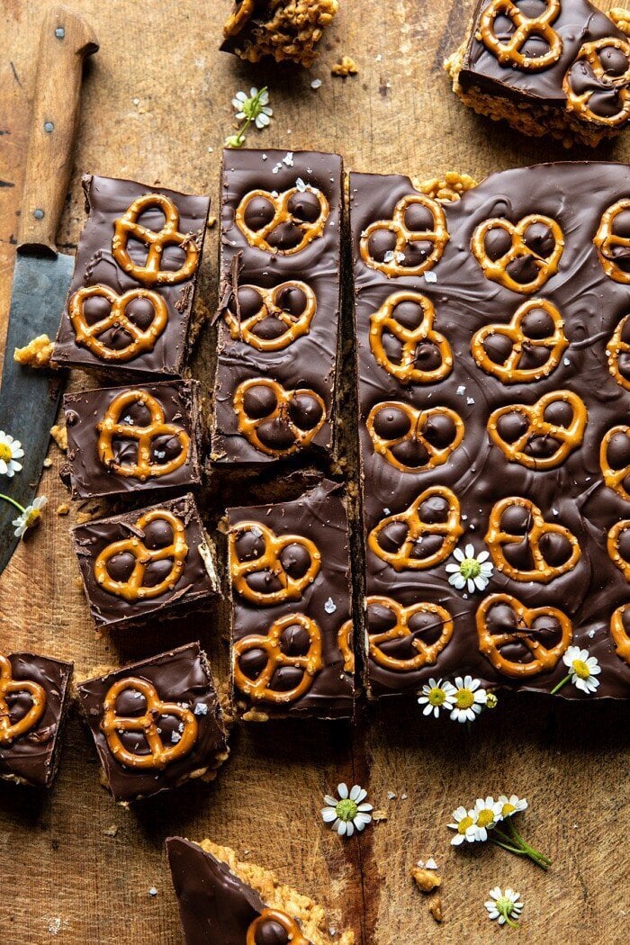 Chocolate-Covered Brown Butter Krispie Treats