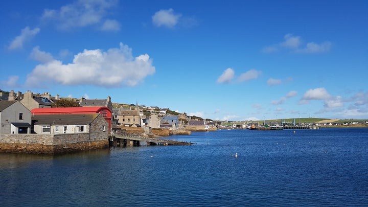 Orkney, the author's home