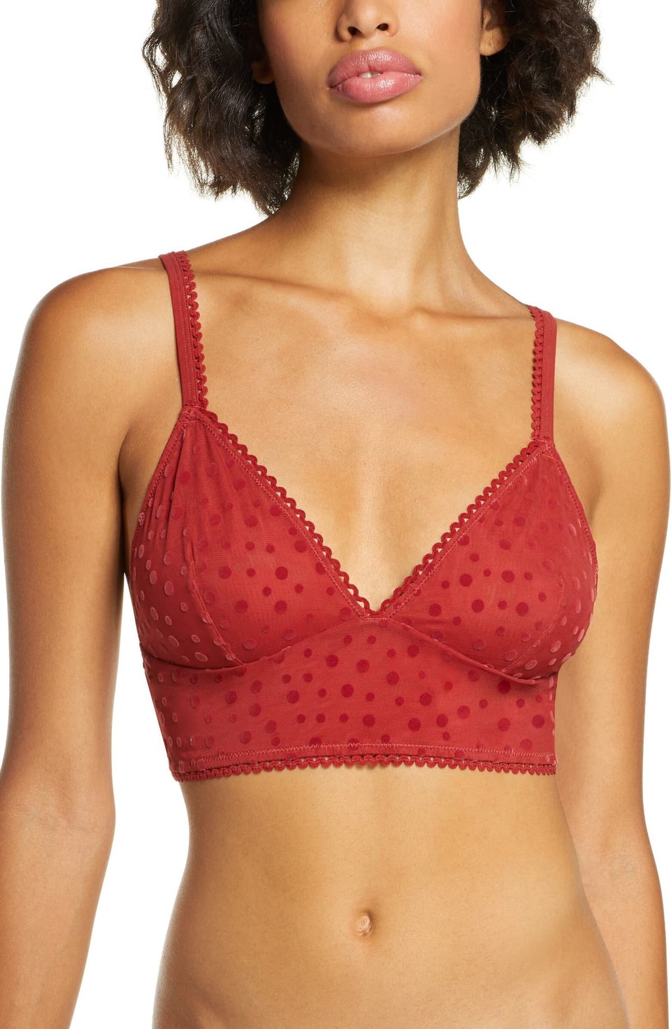 Seamless Scalloped Bralette  Anthropologie Korea - Women's Clothing,  Accessories & Home