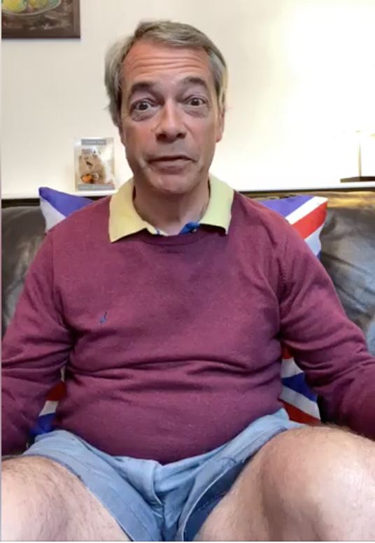 Nigel Farage, on Facebook.