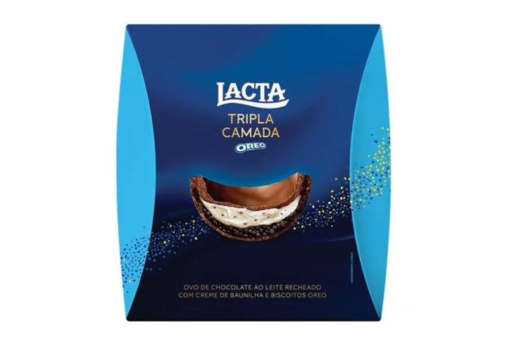 Ovo Lacta Tripla Camada Oreo