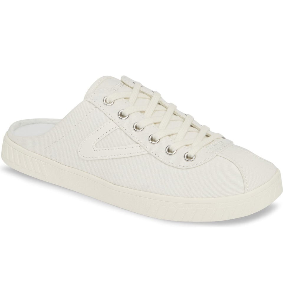 Slip on backless store tennis shoes