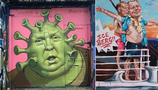 Scottie Marsh And Other Artists Take On Coronavirus Pandemic With Powerful, Poignant And Witty