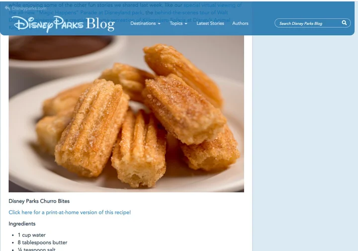 ディズニーがチュロスのレシピを公開 あの味を家で再現できる ハフポスト ディズニーがチュロスのレシピを公開 あの味を家で再現できる ハフポスト
