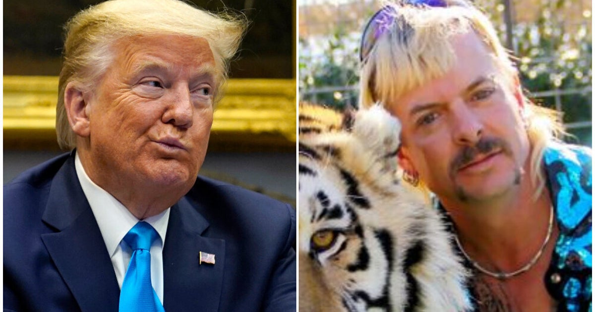 Donald Trump Says He Ll Take A Look At Tiger King Star Joe