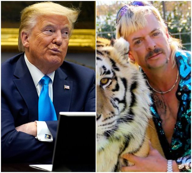 Donald Trump Says He’ll ‘Take A Look’ At Tiger King Star Joe Exotics Prison Sentence