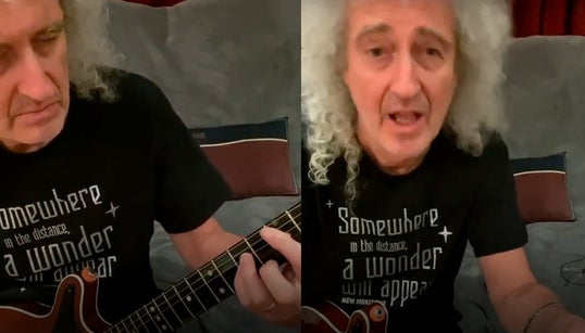 El tutorial de Brian May para tocar con la guitarra el ‘We are the