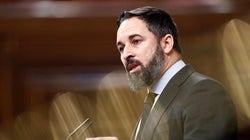 Santiago Abascal (Vox) carga contra TVE y Telecinco: “maldita la gracia, con miles de