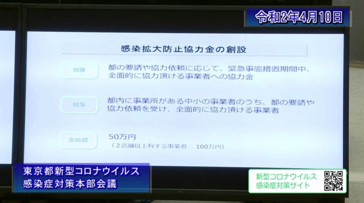 対策本部会議で提示された資料より