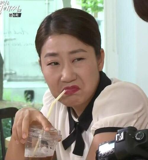 미란언니 표정=내표정