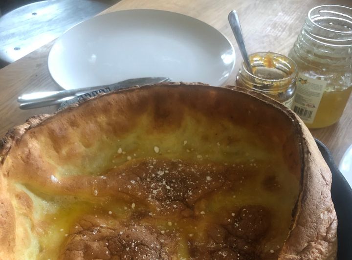 Work/Life reporter Monica Torres made a dutch baby pancake this week, which brightened her mornings.