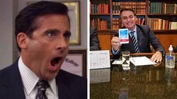 Esta cena da live de Bolsonaro lembra MUITO a série ‘The