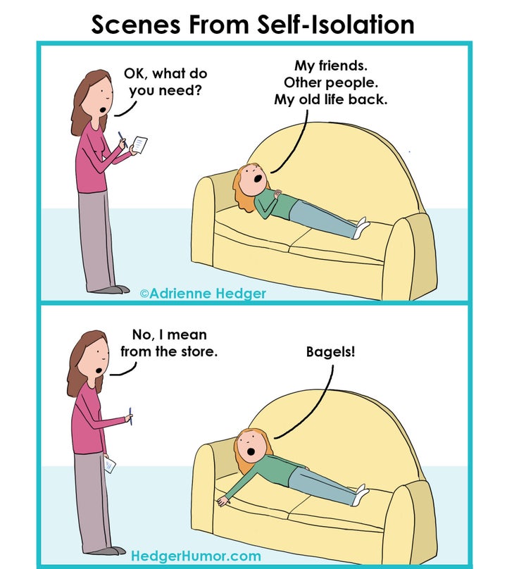 Wife S Comics About Quarantining With Husband And Kids Are So Relatable Huffpost Uk Parents