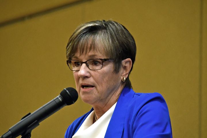 Kansas Gov. Laura Kelly says four clusters of coronavirus cases in her state have been linked to “church settings.”