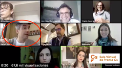 “Casi por aclamación popular”: la genial respuesta del periodista cuya hija se coló en la rueda de prensa de