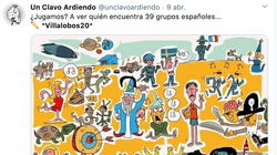Reto viral: encuentra los 39 grupos españoles escondidos en esta