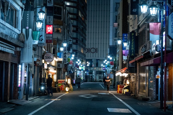 静まり返った東京（イメージ画像）