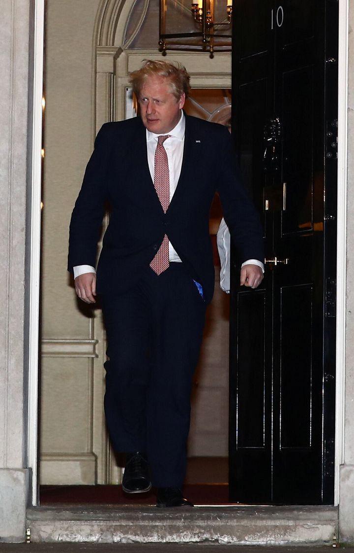 Britain's Prime Minister Boris Johnson in a file photo