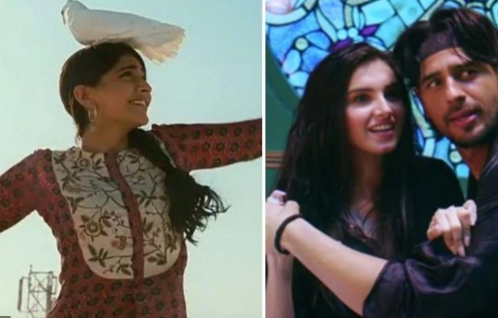 Sonam Kapoor in original Masakali and a still from the remix