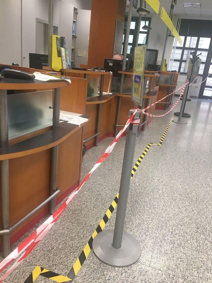 郵便局の様子