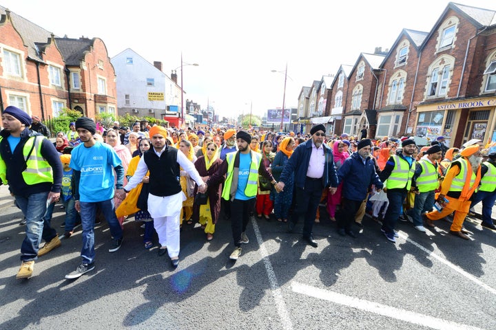 A previous Vaisakhi celebration