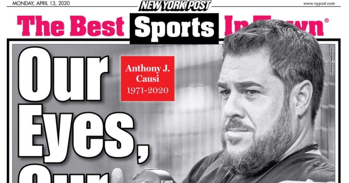 New York sports figures share Anthony Causi grieving