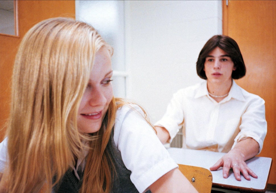 Kirsten Dunst and Josh Hartnett in "The Virgin Suicides."