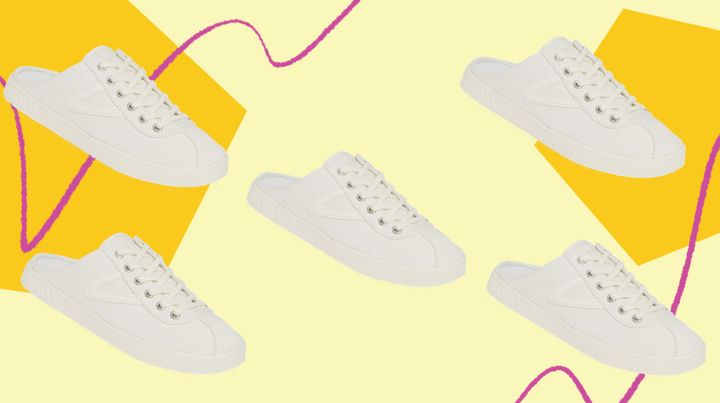 Mule sneakers are what we deserve after the ugly dad sneaker trend. 
