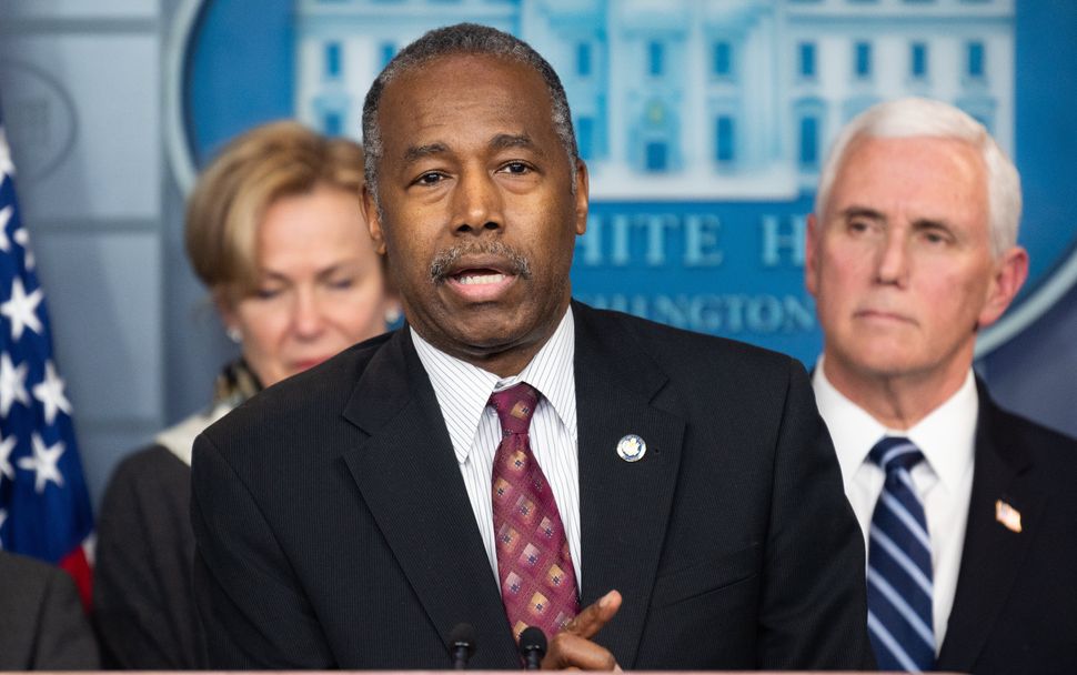 Ben Carson is a member of the White House coronavirus task force, but it's hard to figure out what he's been up to as HUD secretary.