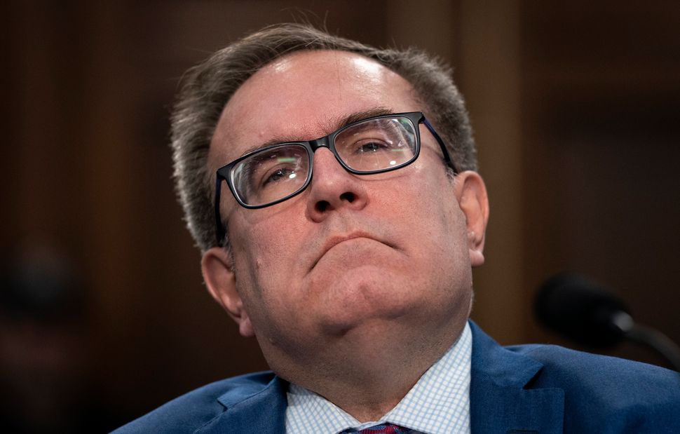 Environmentalists accuse EPA chief Andrew Wheeler, previously a lobbyist for one of the coal industry&rsquo;s most pugnacious
