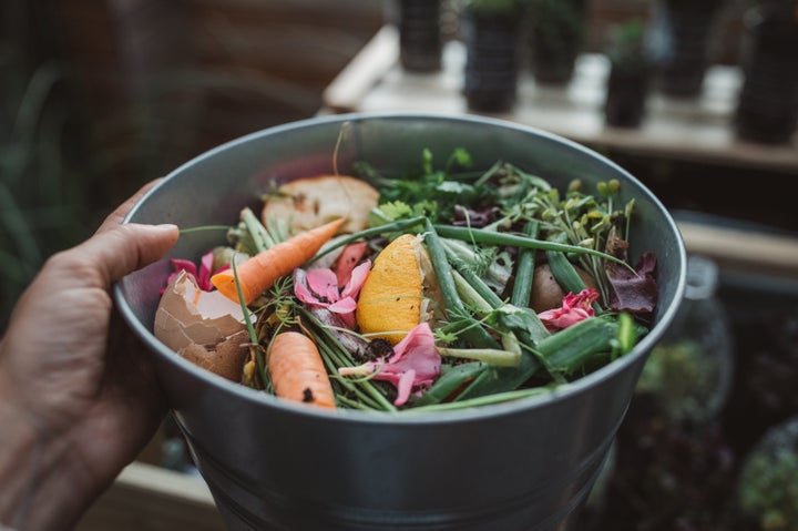 Composting your food waste is an easy way to be kind to the environment.