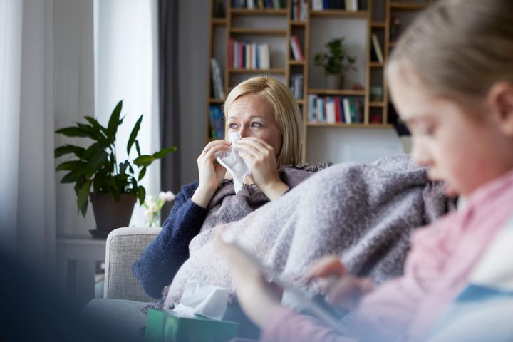 If you’re experiencing mild symptoms of the virus, stay home but keep your distance.